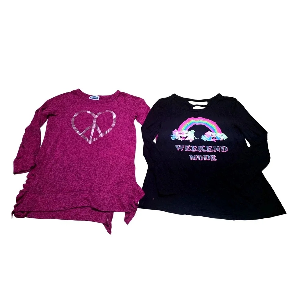 Lot Bundle Of Girls Mixed Brand Casual Clothing 13pc ALLSEASON Size 6-7